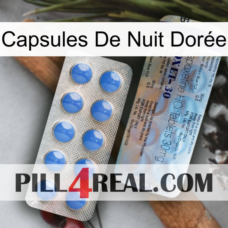 Capsules De Nuit Dorée 39
